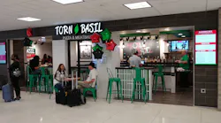 Torn Basil offers pizza, meatballs, salads and sandwiches, as well as a breakfast menu.