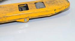 WearCOAT 2330 (shown with yellow lift truck) is a two-component product that offers a gloss finish.