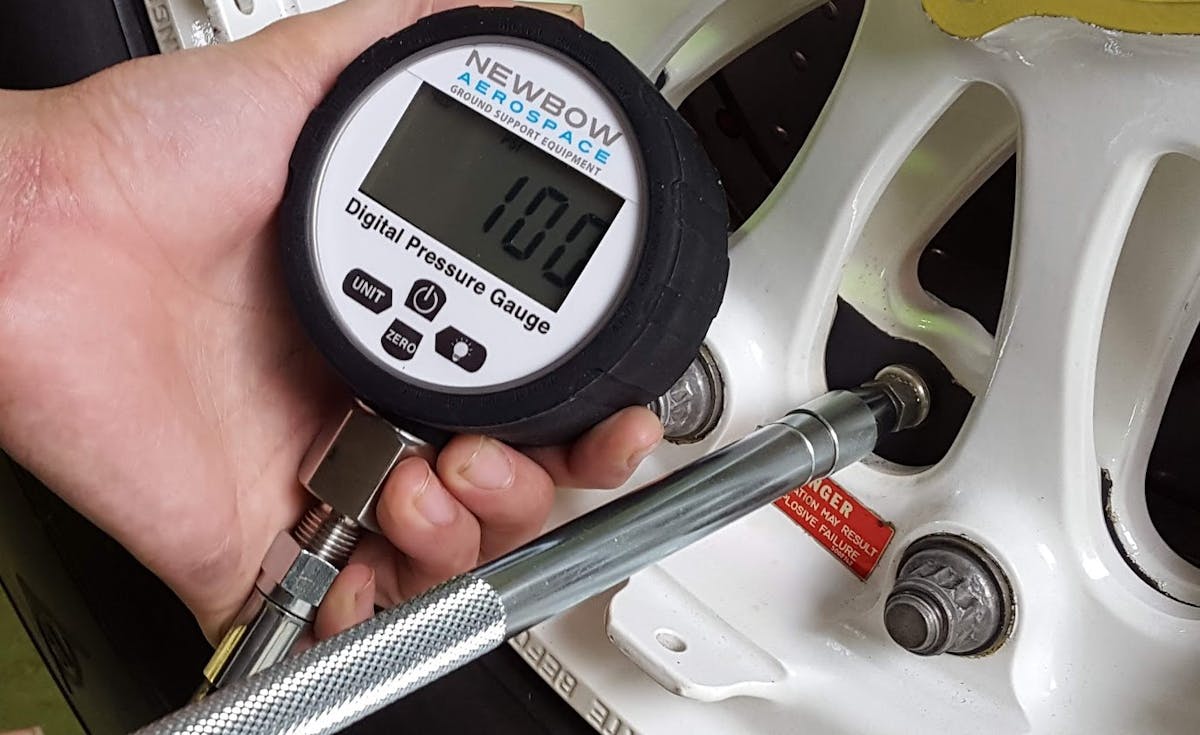 Equip digital tyre pressure best sale gauge