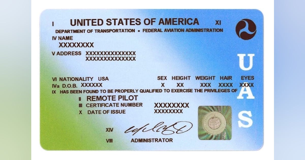 Faa 2024 drone certificate