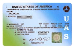 The FAA rules allow a person to fly a sUAS without a license if it is for recreational purposes only.