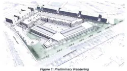 The building is expected to be open and fully functioning by the second quarter of 2021.