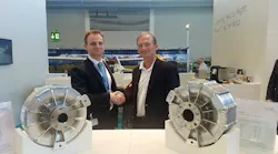 L to R: Olaf Otto Siemens and George Bye Bye Aerospace CEO.