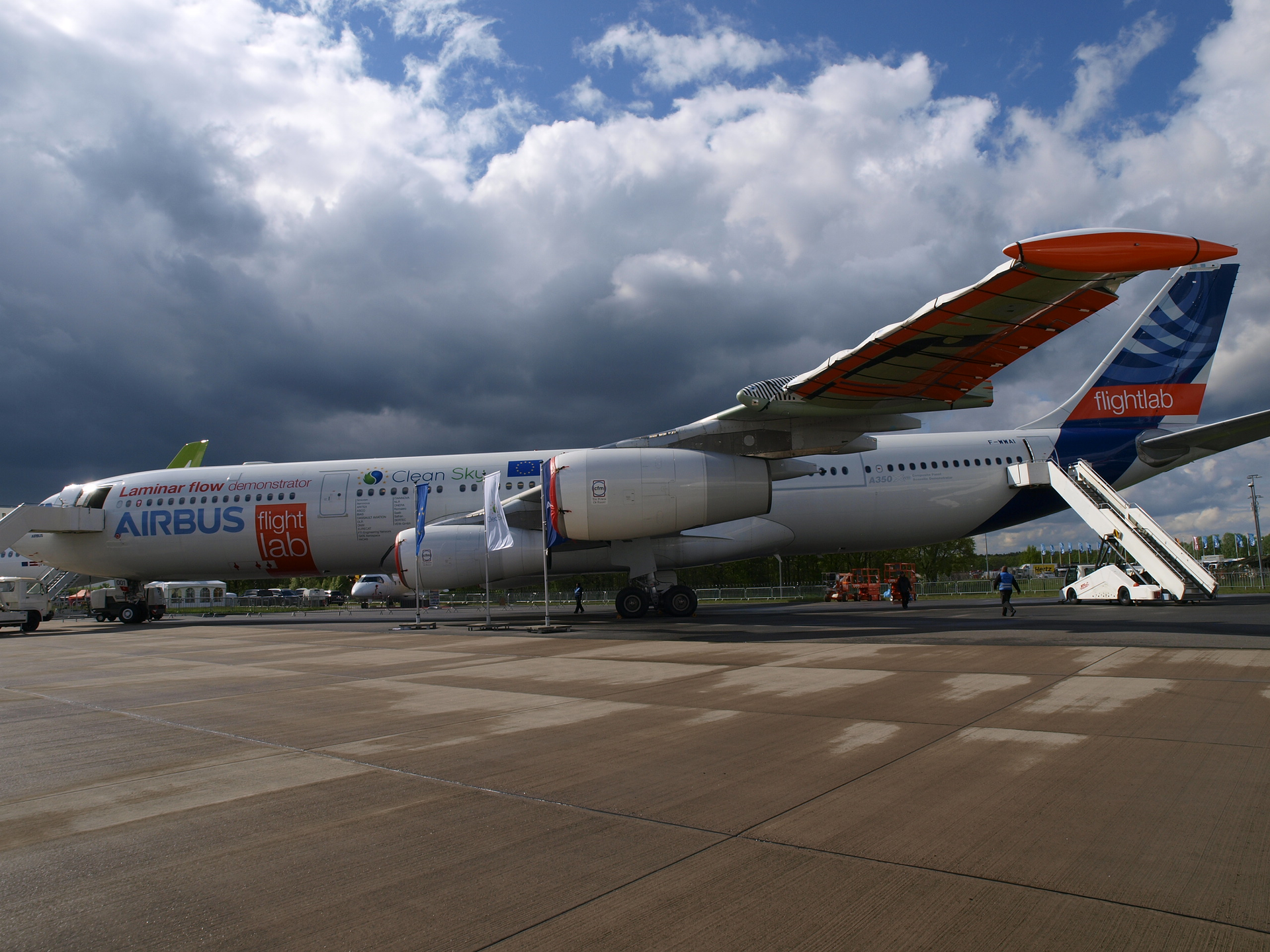 Airbus Laminar Flow Demonstrator.