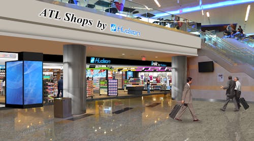 The store design of ATL Shops by Hudson is part of the travel retailer&rsquo;s overall growth strategy to convert and modernize its travel essentials and convenience locations to Hudson stores.