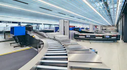 The security checkpoint facility newly has a total of eight fully automated and six manual X-ray lines.