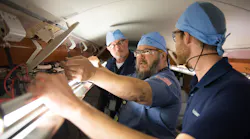 Gulfstream's On-the-Job Training Lab includes a G650 interior.