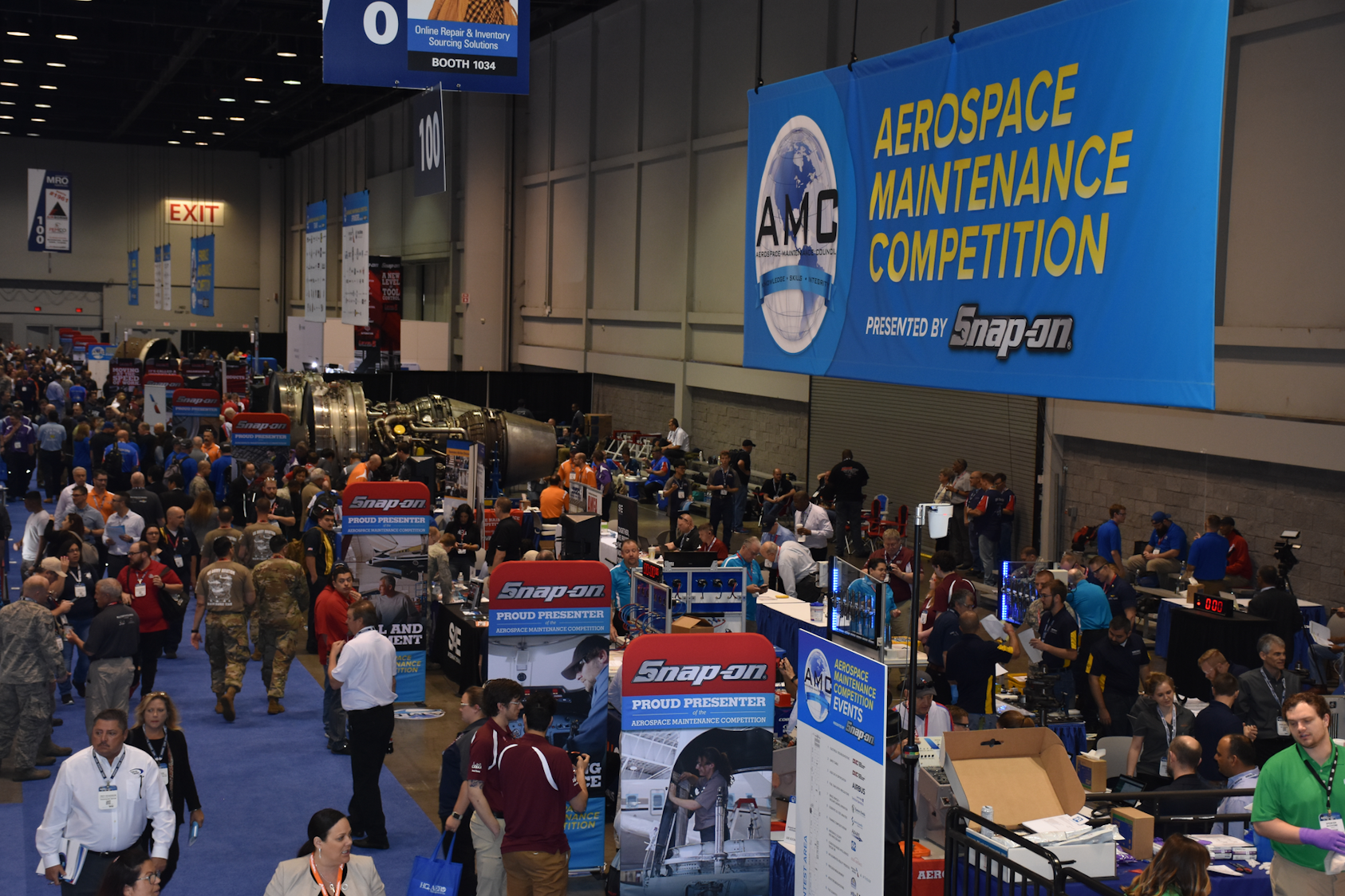 Winners at 2018 Aerospace Maintenance Competition Aviation Pros