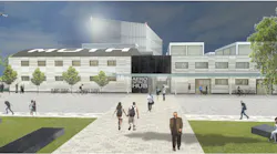 Rendering of the proposed Downsview Aerospace Hub.