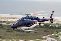 Nassau County Police Department Bell 429. Nassau County Police Department Bell 429.