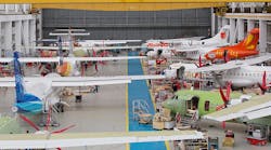 General view of the ATR Final Assembly Line B, M96 building.