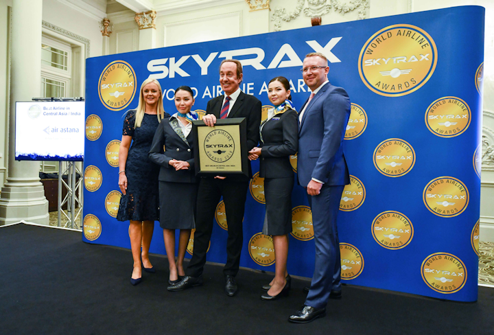 Air Astana Wins Skytrax Award Aviation Pros