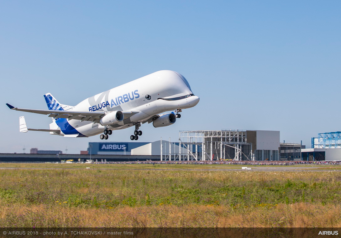 BelugaXL FirstFlight