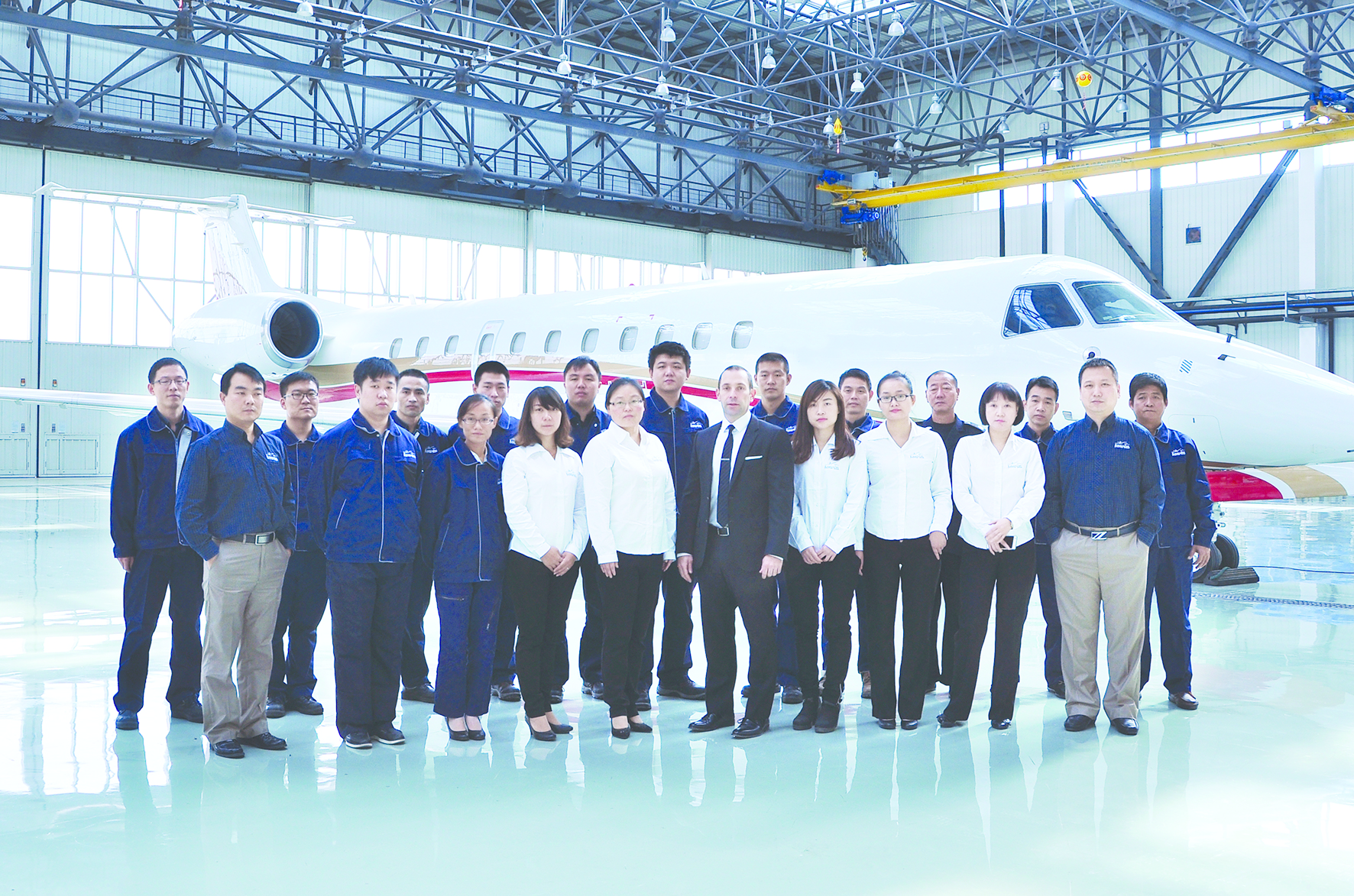 Under the terms of the agreement, ExecuJet and Tianjin Haite will continue to cooperate in support of ExecuJet Haite, a full-service state-of-the-art business jet facility located at Binhai International Airport in Tianjin, China.