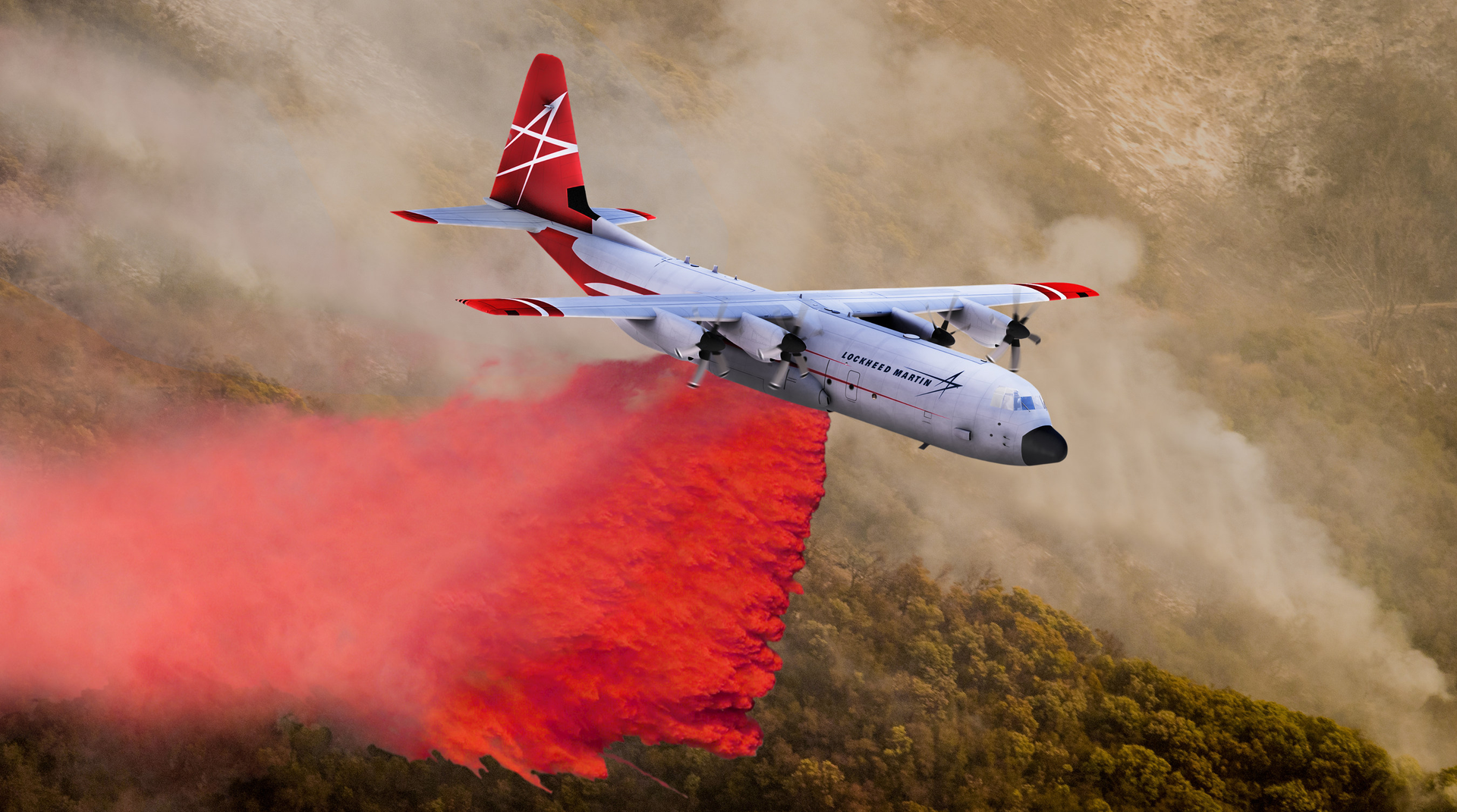 Lockheed Martin&rsquo;s LM-100J &ldquo;FireHerc.&rdquo;