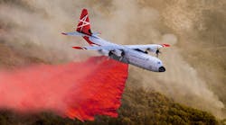 Lockheed Martin’s LM-100J “FireHerc.” Lockheed Martin’s LM-100J “FireHerc.”