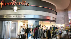 Travelers shopping in upgraded retail space