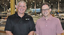 Mark Perlioni, Managing Partner of Ranger Air Aviation, with Kevin Murphy, General Manager, ATS Components Mark Perlioni, Managing Partner of Ranger Air Aviation, with Kevin Murphy, General Manager, ATS Components