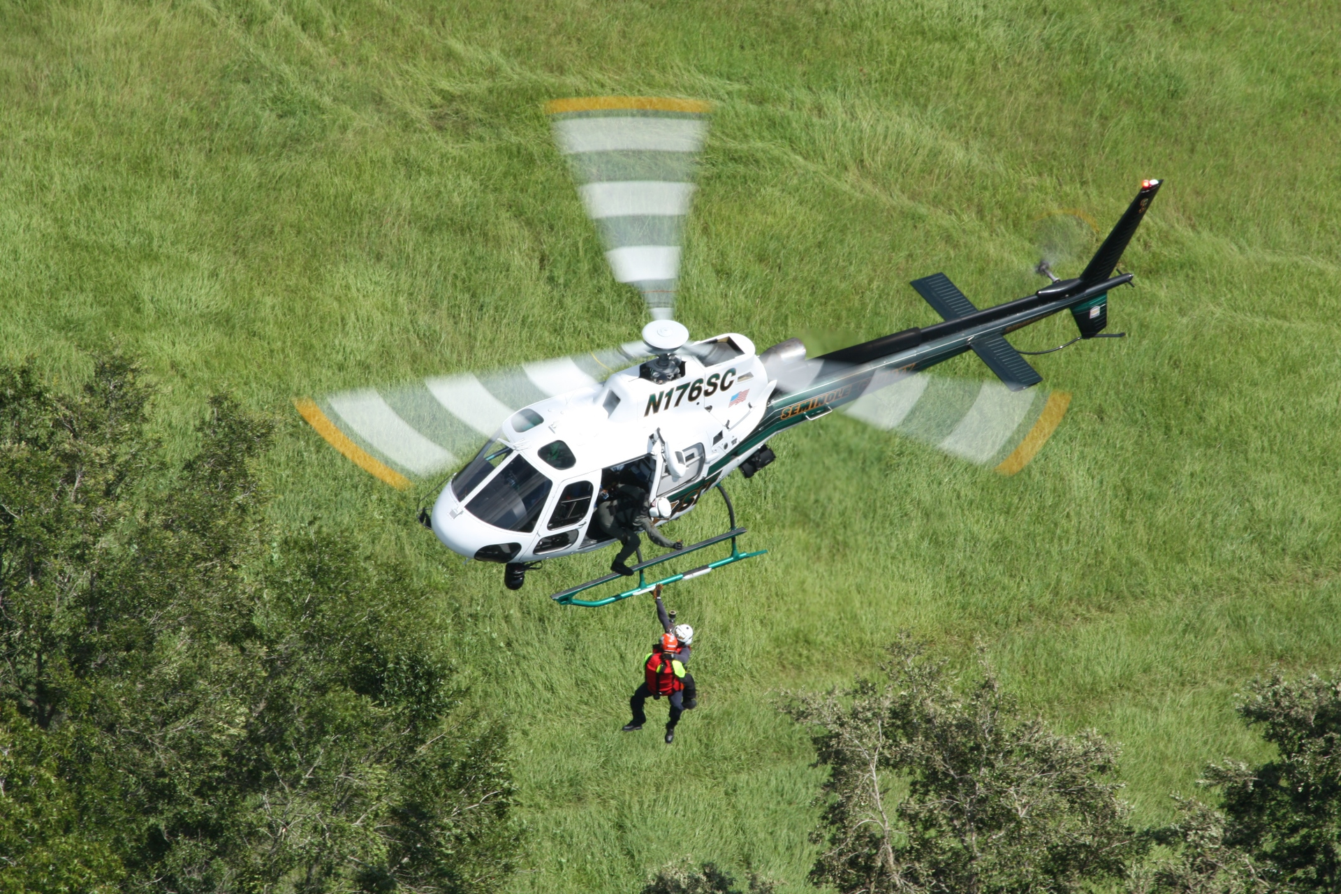Seminole County H125 in action.