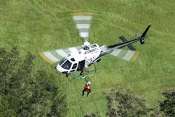 Seminole County H125 in action. Seminole County H125 in action.