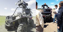 The new vehicle system includes navigation, path planning, obstacle avoidance, animal and human recognition, communication systems to airport security, geo-fencing, situational awareness and analysis and more. The new vehicle system includes navigation, path planning, obstacle avoidance, animal and human recognition, communication systems to airport security, geo-fencing, situational awareness and analysis and more.