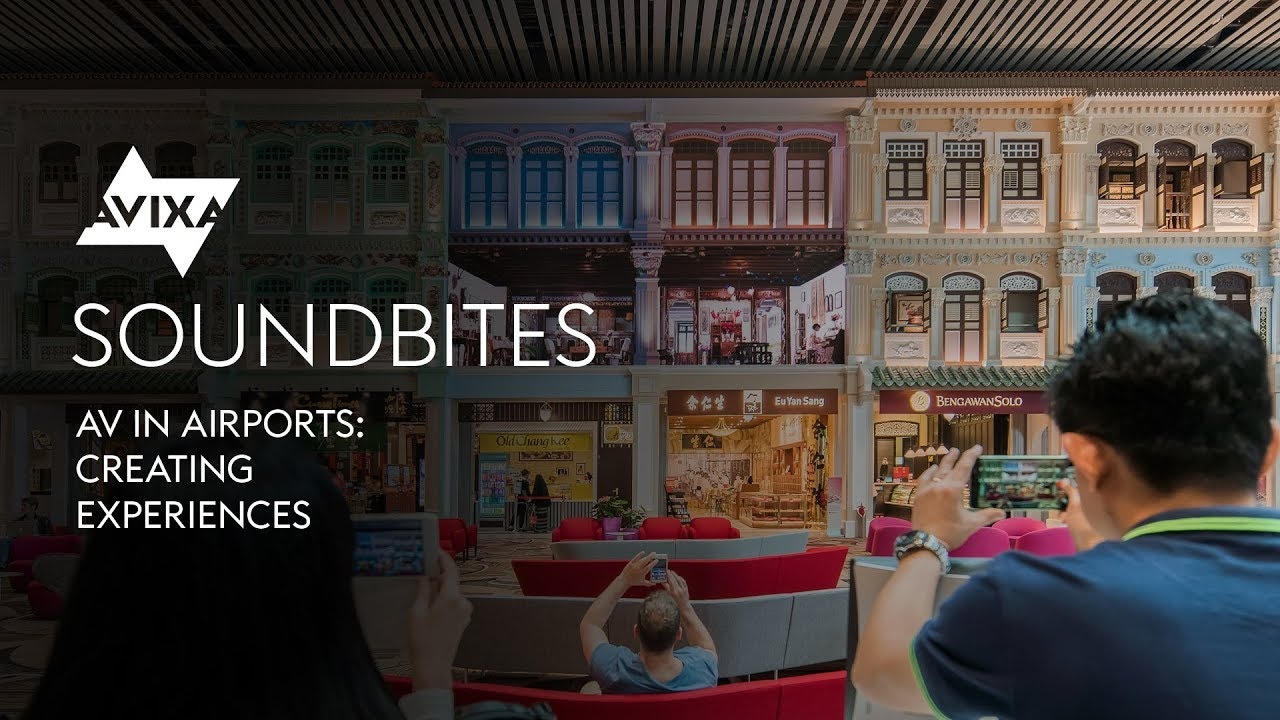 AV in Airports: Creating Experiences