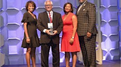 The Airport Minority Advisory Council (AMAC) recognized Jon E. Mathiasen, AAE, president and CEO of the Capital Region Airport Commission, with a Hall of Fame award at the Catalyst Awards luncheon at its 34th Annual Airport Business Diversity Conference in Seattle on Aug. 24.
