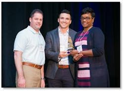 Matt Mannette, Senior Manager of Product Marketing, Jason Sanchez, Director of Co-Packaging, Tia Jiles, Wesco Aircraft’s Executive Director of Strategic Supply Chain – Chemicals and Electronic Products Matt Mannette, Senior Manager of Product Marketing, Jason Sanchez, Director of Co-Packaging, Tia Jiles, Wesco Aircraft’s Executive Director of Strategic Supply Chain – Chemicals and Electronic Products