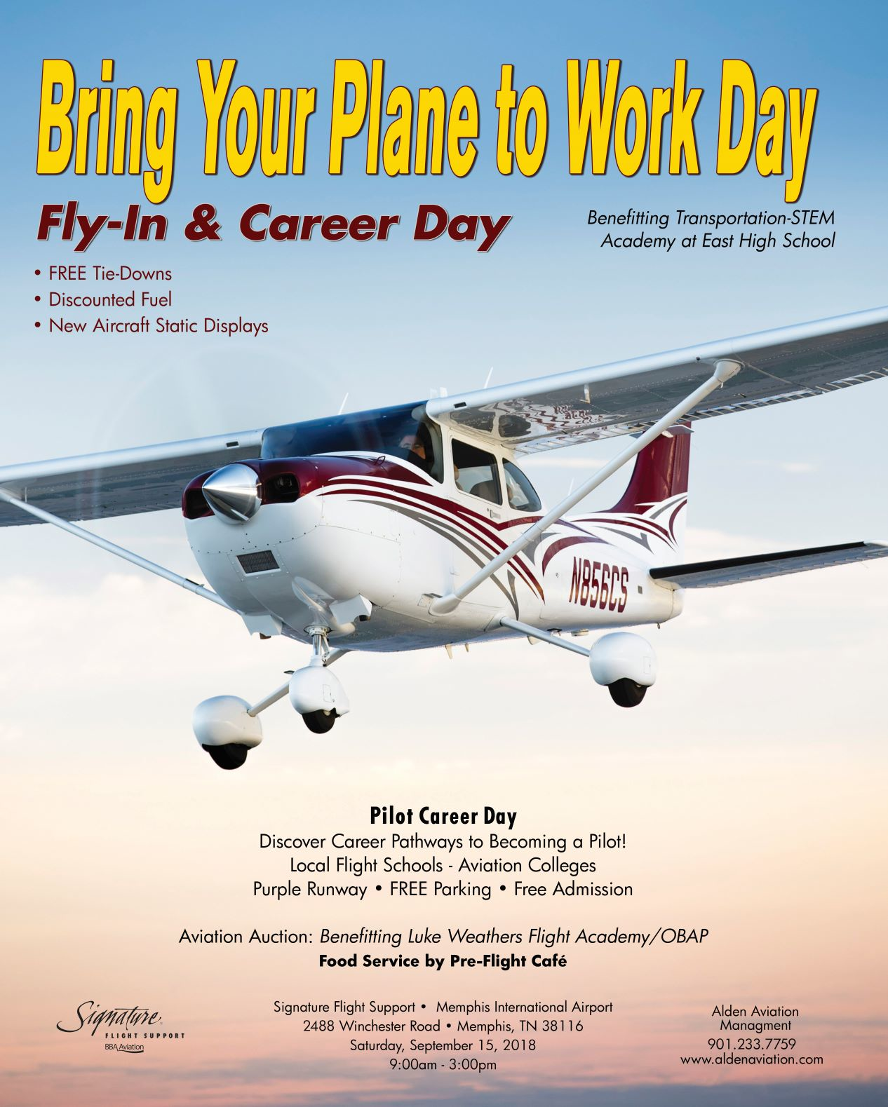 Fly In Career Day Poster 5b7dcb0934178