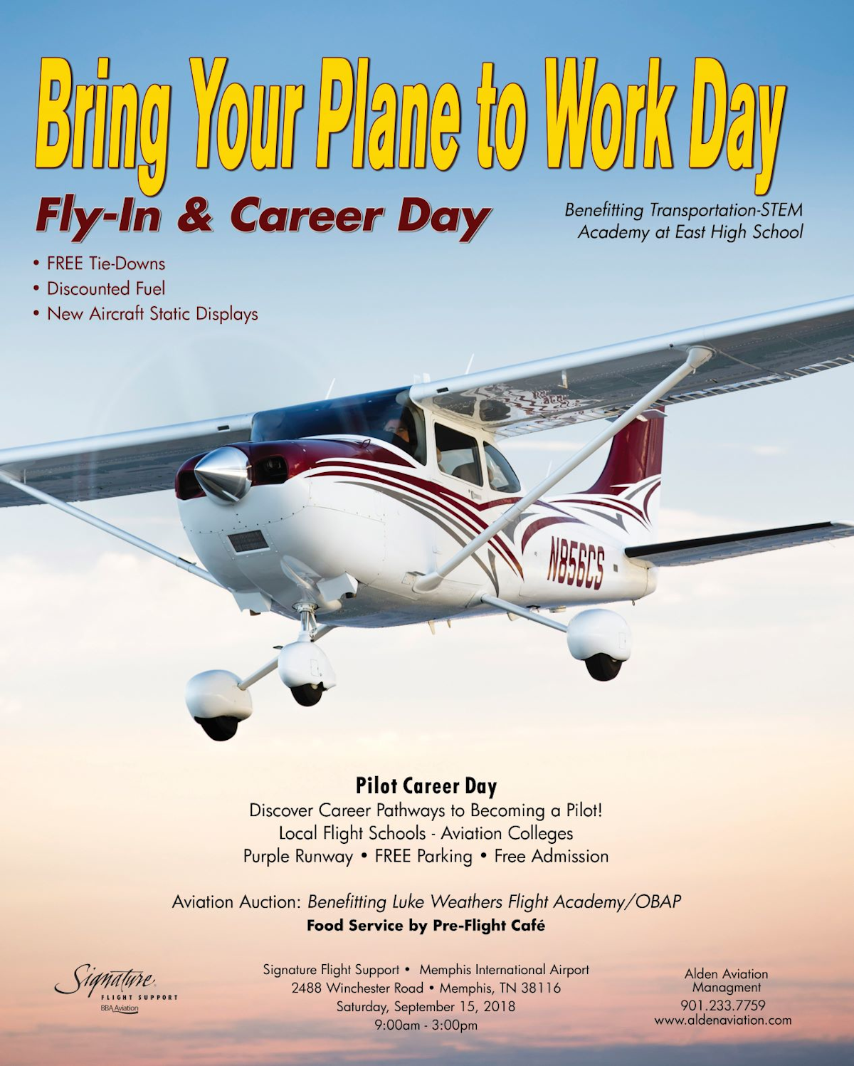 Bring Your Plane To Work Day Fly In Career Day Aviation Pros