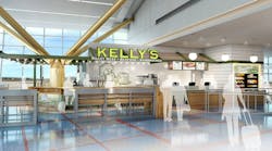 Opening in the airport’s Terminal B will be Kelly’s Roast Beef, the family-owned casual eatery with four eastern-Massachusetts locations that started in 1951 as the creator of the original roast beef sandwich Opening in the airport’s Terminal B will be Kelly’s Roast Beef, the family-owned casual eatery with four eastern-Massachusetts locations that started in 1951 as the creator of the original roast beef sandwich