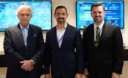 Denzil White, CEO Hong Kong Jet; Nathan Andrews regional director SD APAC; and Mike Walsh CCO Hongkong Jet. Denzil White, CEO Hong Kong Jet; Nathan Andrews regional director SD APAC; and Mike Walsh CCO Hongkong Jet.