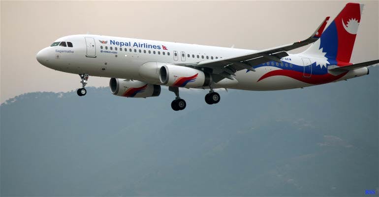 Nepal Airlines Airbus A320 200 9N AKW 5b718f8f9b81c