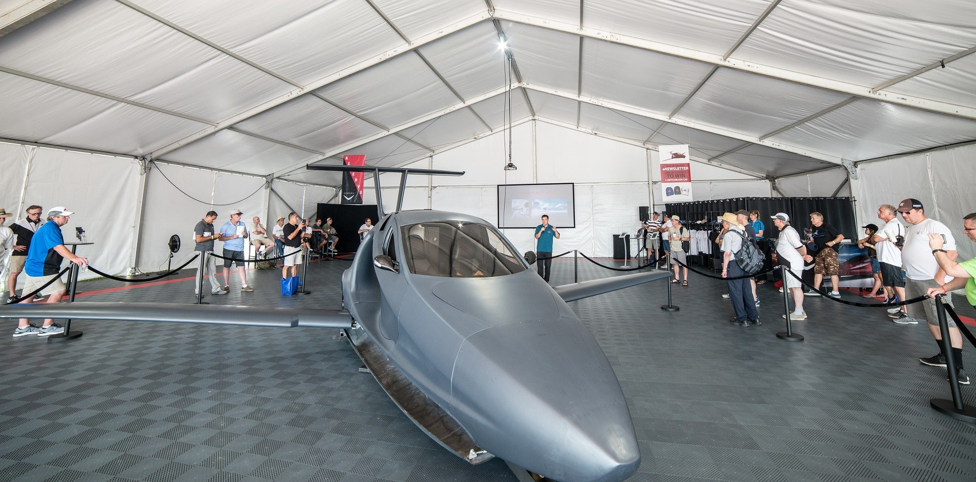 The Samson Sky Switchblade Flying Sports Car was presented in final form at the world's greatest airshow, EAA's AirVenture 2018.