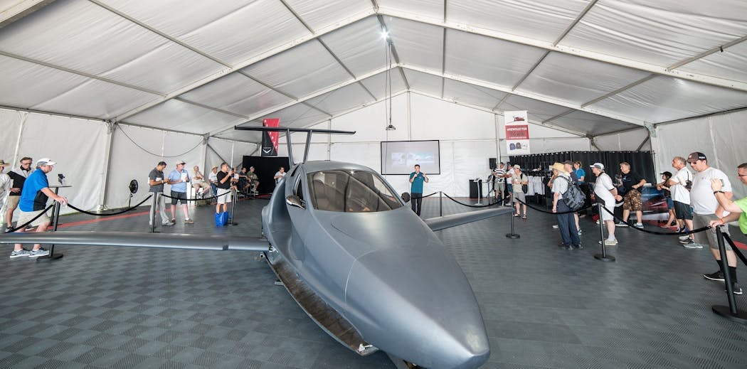 The Samson Sky Switchblade Flying Sports Car was presented in final form at the world&apos;s greatest airshow, EAA&apos;s AirVenture 2018.