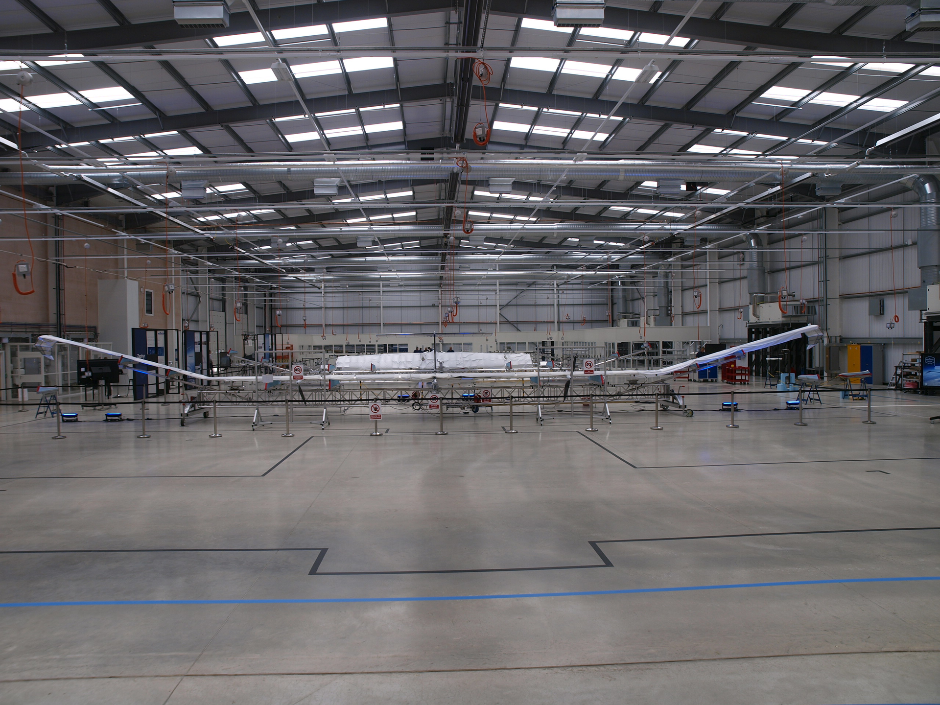 The Kelleher Building is the production site of the Zephyx S, HAPS.