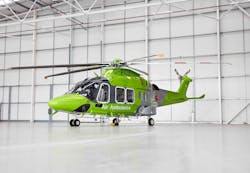 Housed in one of London Oxford&rsquo;s newly refurbished hangars and complete with a new helicopter parking stand, TCAA is basing one of its two new, dedicated paediatric intensive care-equipped AW169s at the airport.