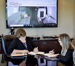 L to R: Debbie Ammann, senior VP finance and administration, and Alysia Carter, CFO bolster Flying Colours financial acumen. L to R: Debbie Ammann, senior VP finance and administration, and Alysia Carter, CFO bolster Flying Colours financial acumen.