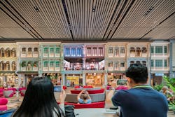 Singapore’s Changi Airport use of audiovisual technologies can help bolster non-aeronautical revenue. Singapore’s Changi Airport use of audiovisual technologies can help bolster non-aeronautical revenue.