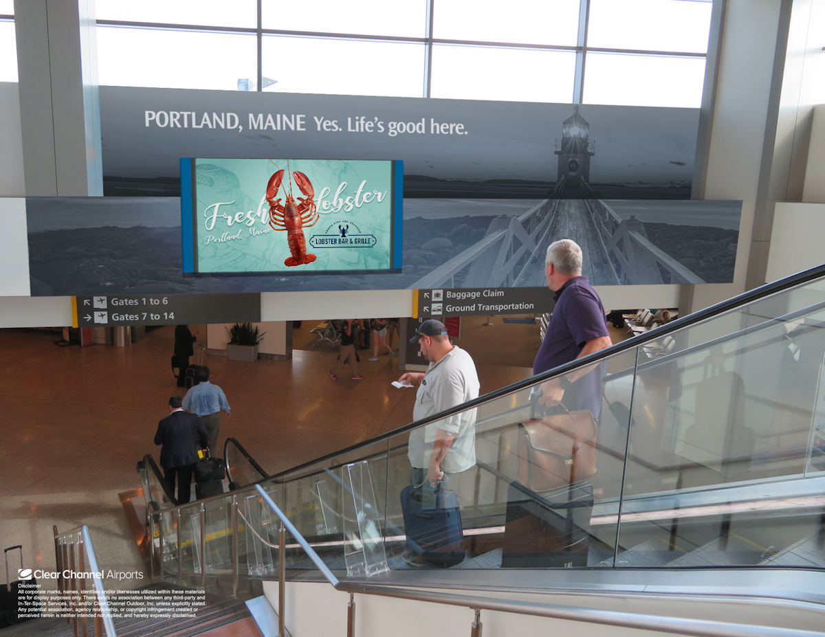 Clear Channel Airports Awarded 10 Year Contract With Portland