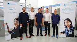 Sheffield Apprentices: L R Reece Bennett, Jack Senior, Hashim Munir, James Thrall and Jay Peat