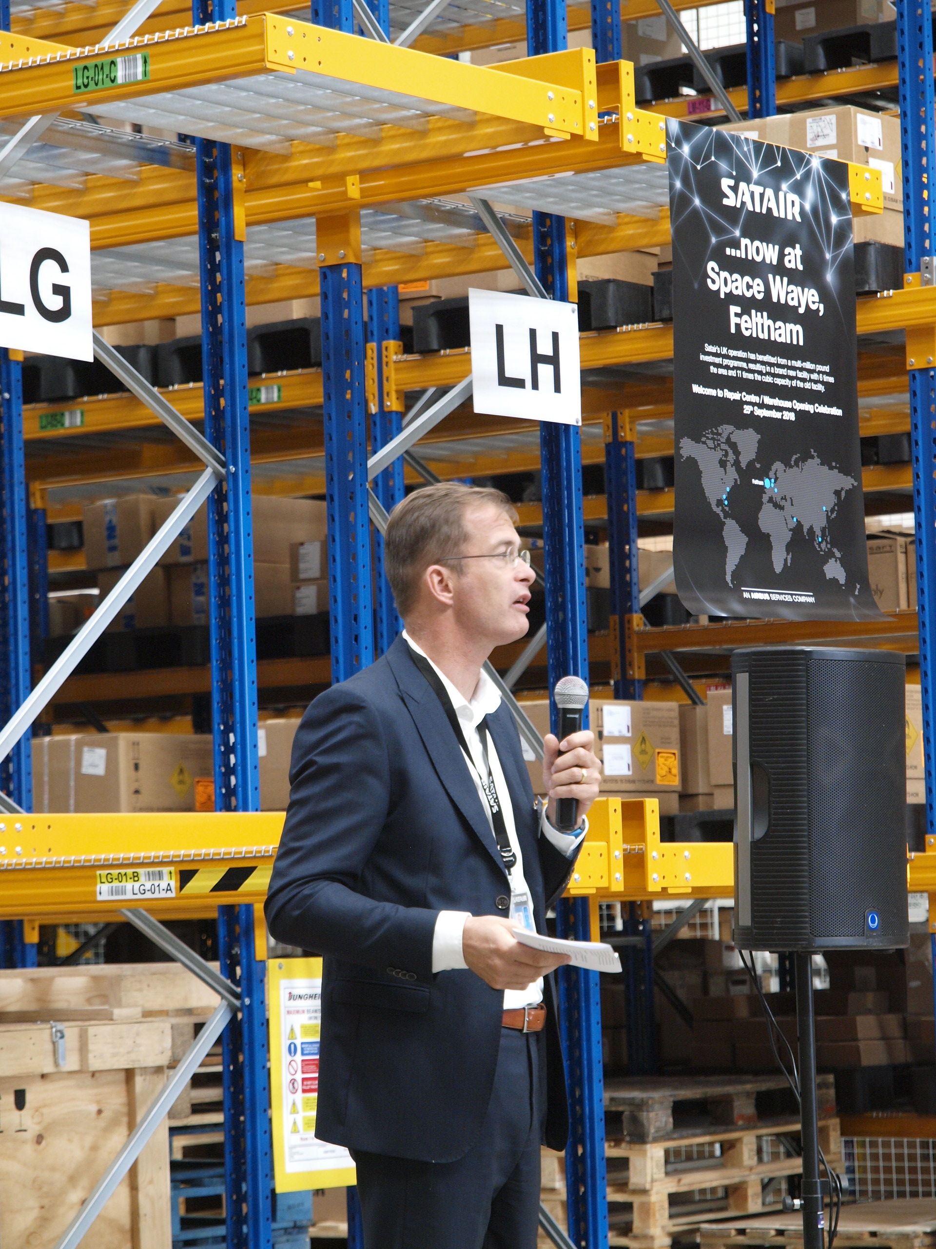 Chief Executive Officer of Satair A/S Dennmark, Bart Reijen