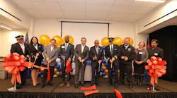 Oscar Munoz, United’s CEO at new flight training center in Denver, CO.