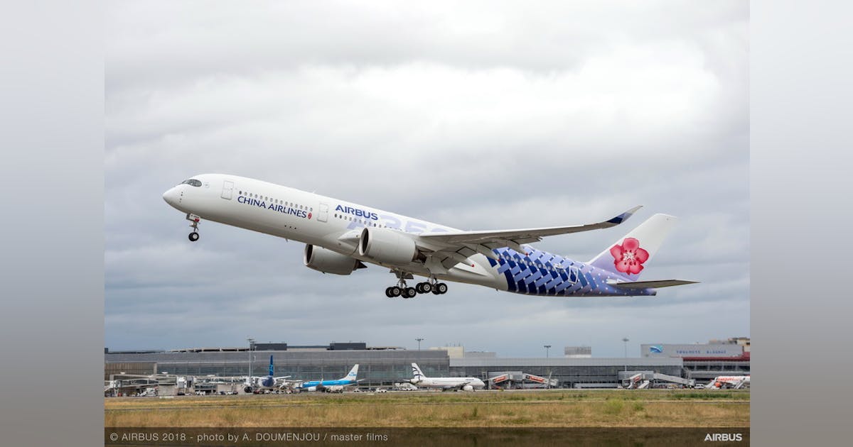 航空機・ヘリコプター China Airlines A350-900 \