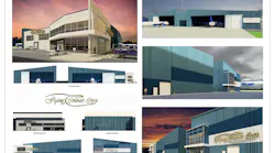 Rendering of Peterborough expansion at Flying Colours Corp. headquarters.