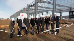 Air Canada and its partners held a ceremony in Edmonton today to highlight construction of a new facility for Air Canada Cargo and Ground Services Equipment.