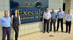 From left to right: Steven Giovannoni Ass. RPM; Estie Serfontain QA Mgr; Peter Volland Safety/Training Mgr.; Robert Ator IS-BAO/Wyvern Auditor; Gavin Kiggen VP Africa; Pierre du Plessis RPO