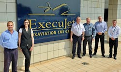 From left to right: Steven Giovannoni Ass. RPM; Estie Serfontain QA Mgr; Peter Volland Safety/Training Mgr.; Robert Ator IS-BAO/Wyvern Auditor; Gavin Kiggen VP Africa; Pierre du Plessis RPO From left to right: Steven Giovannoni Ass. RPM; Estie Serfontain QA Mgr; Peter Volland Safety/Training Mgr.; Robert Ator IS-BAO/Wyvern Auditor; Gavin Kiggen VP Africa; Pierre du Plessis RPO