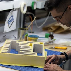 MSB technicians precision engineered every insert for the head-of-state aircraft.