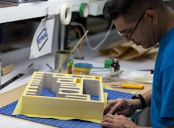 MSB technicians precision engineered every insert for the head-of-state aircraft. MSB technicians precision engineered every insert for the head-of-state aircraft.